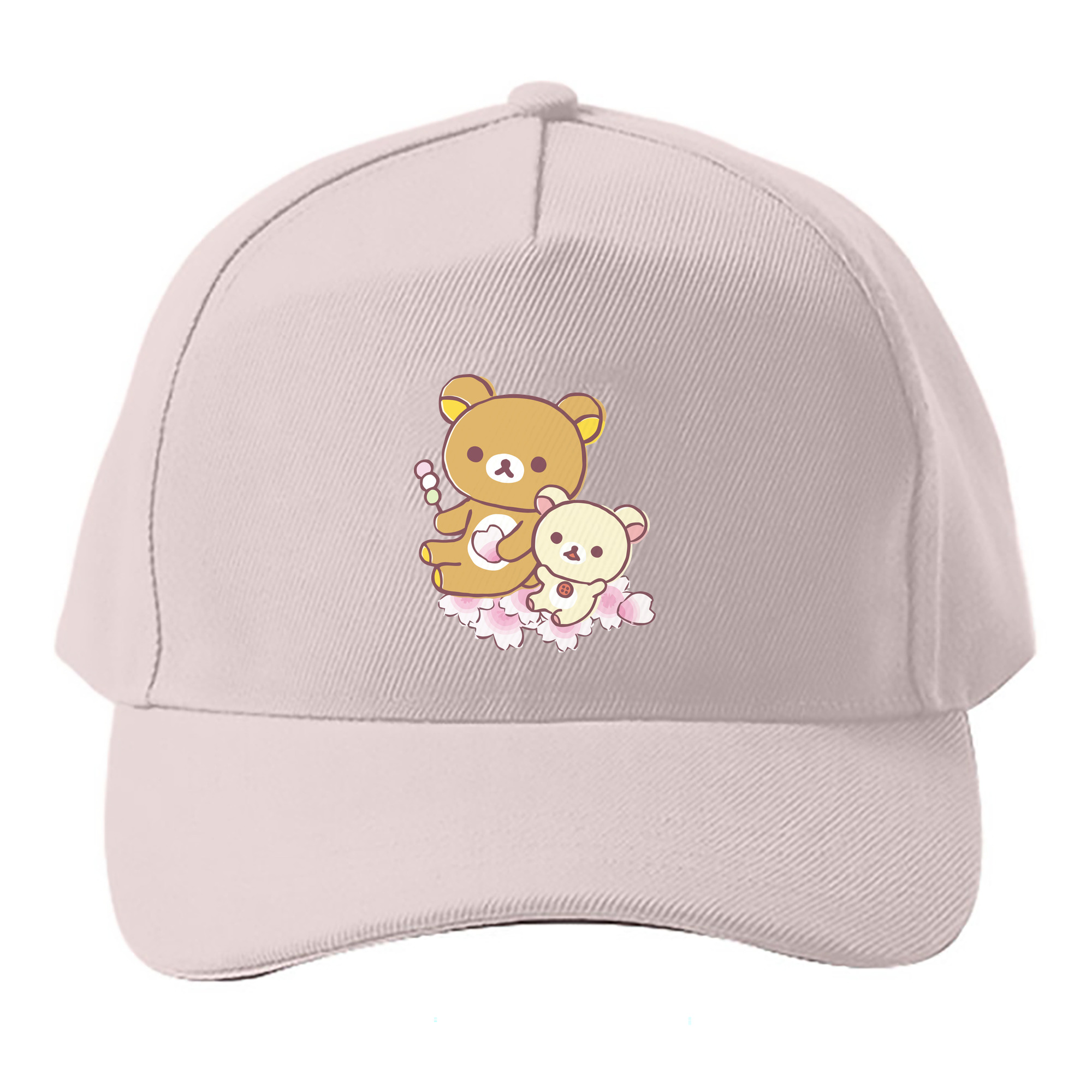（画像用） リラックマ リラックマ キイロイトリ Rilakkuma Korilakkuma Kiiroitori ベースボールキャップ 綿100％ 男女兼用 帽子 スポーツ
